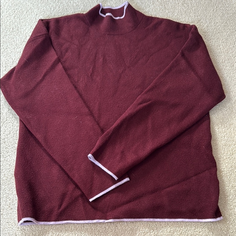 Women’s Burgundy Sweater